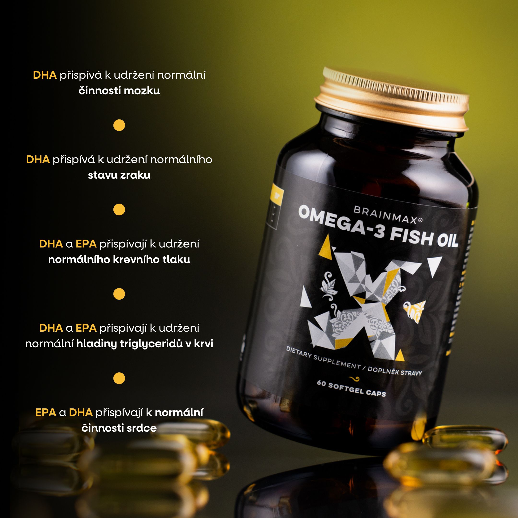 dha BrainMax Omega-3 Fish Oil